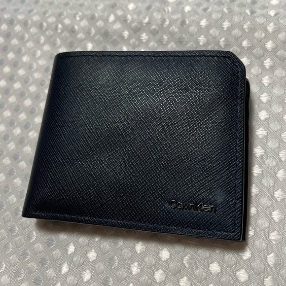 Navy Blue Calvin Klein Wallet - Picture 2 of 14